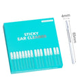 24Pcs Disposable Silicone Ear Swabs - Gentle & Effective Earwax Remover for All Ages