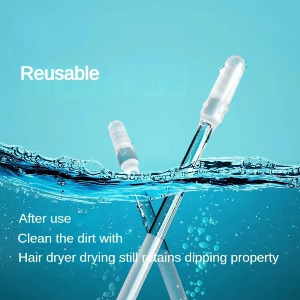 24Pcs Disposable Silicone Ear Swabs - Gentle & Effective Earwax Remover for All Ages