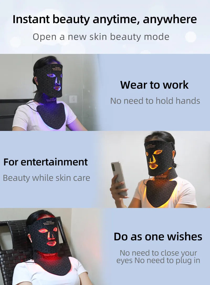 LED Silicone Mask